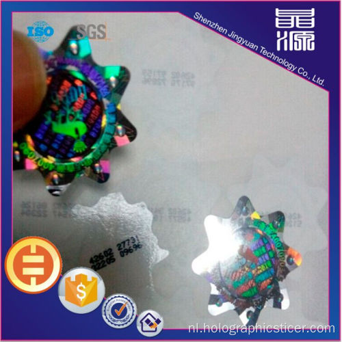 Tamper PET Hologram Label Sticker